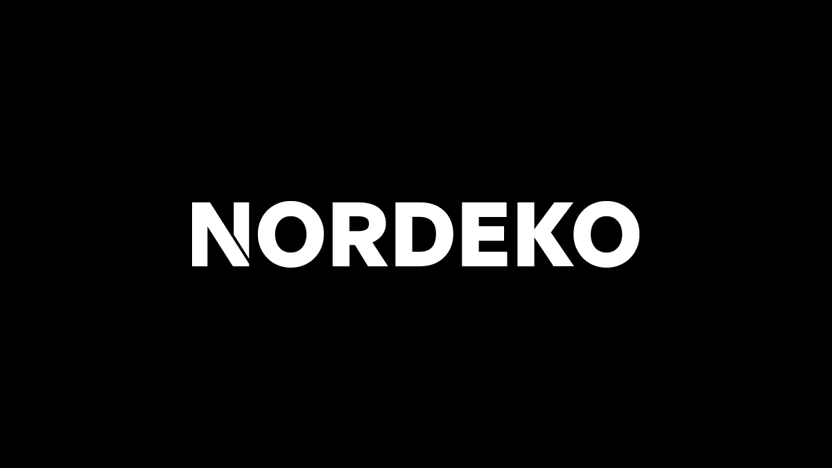 Nordeko logo design