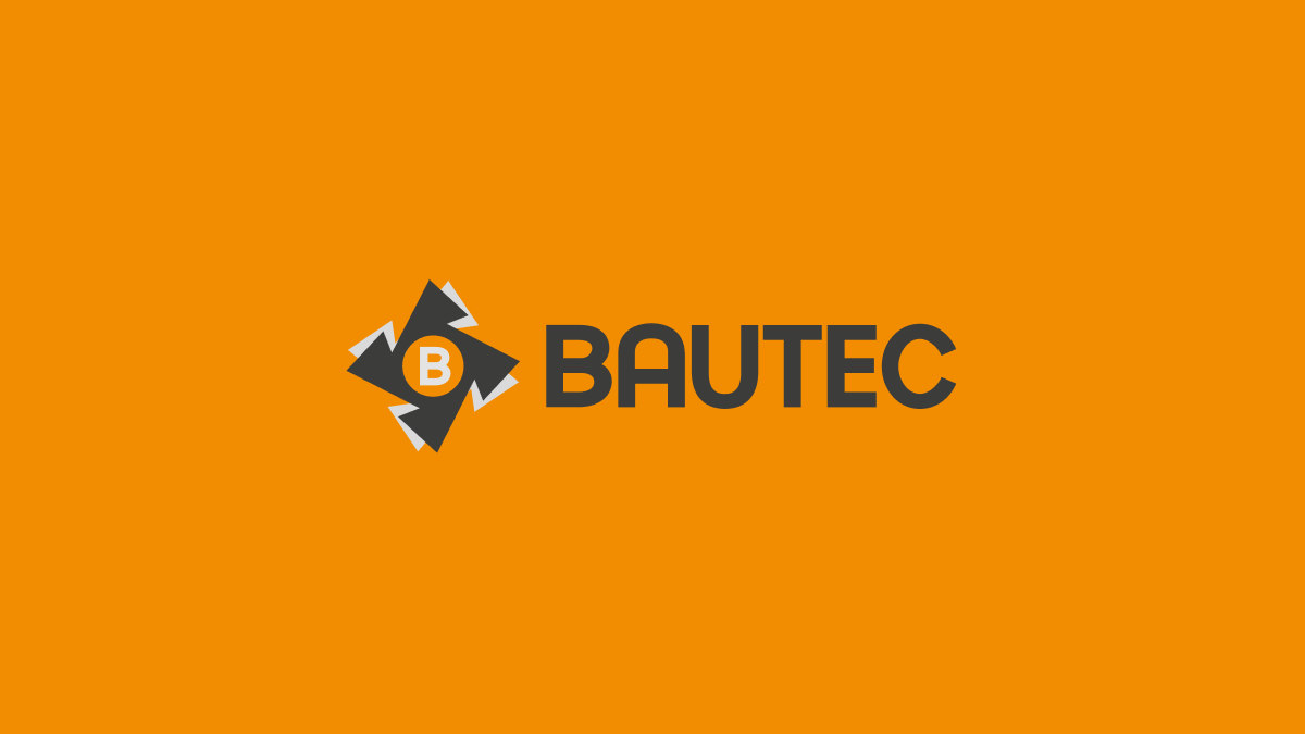 Bautec logo kujundus