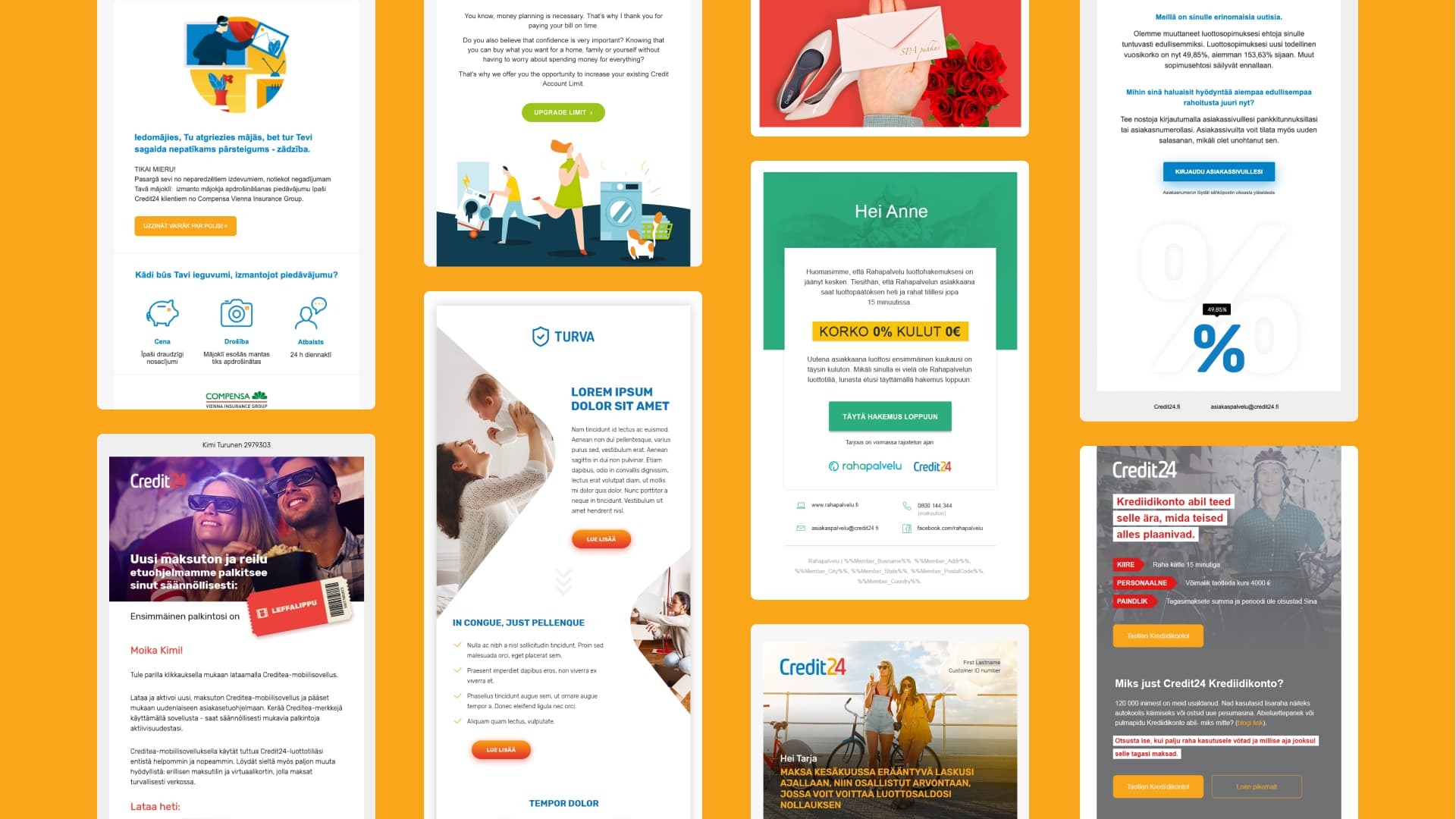 E-mail design