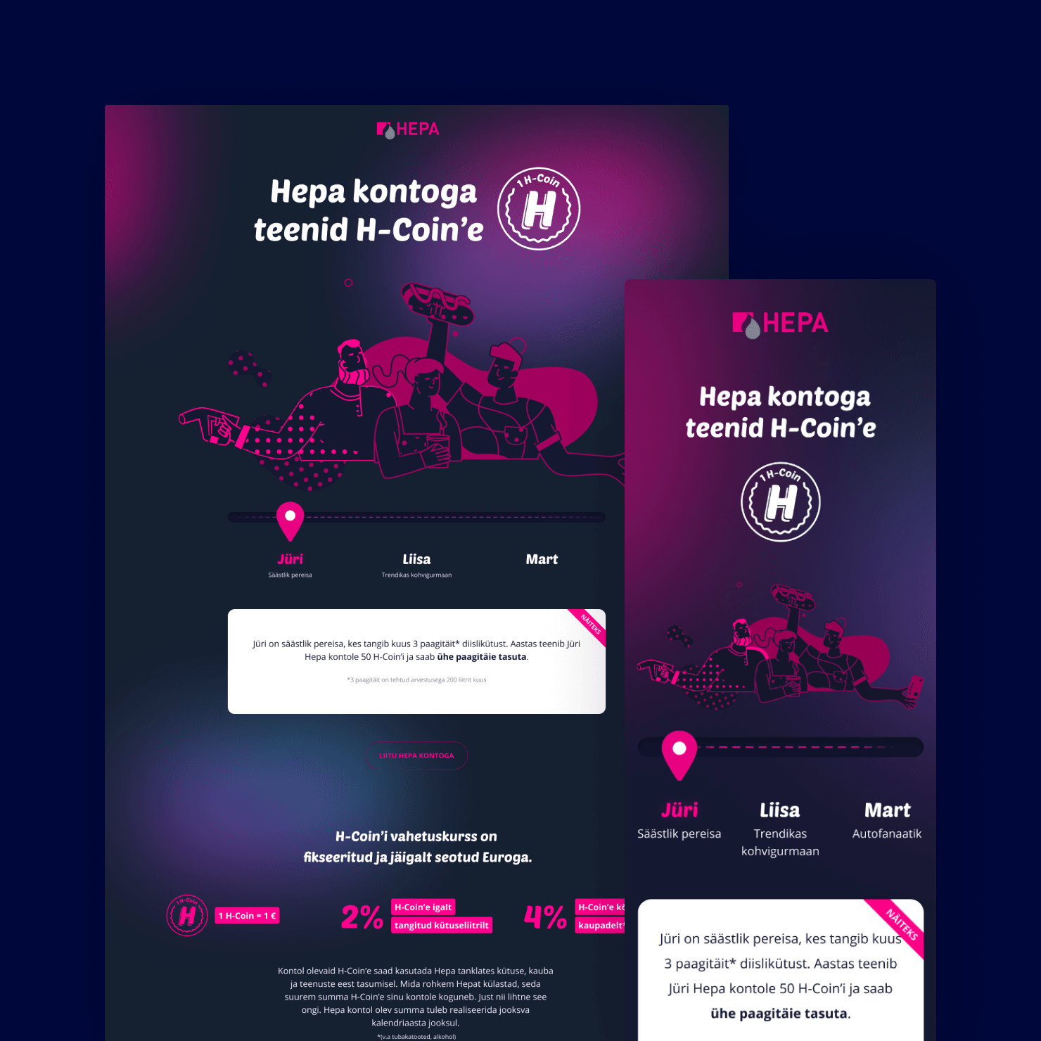 Webdesign Campaign website design