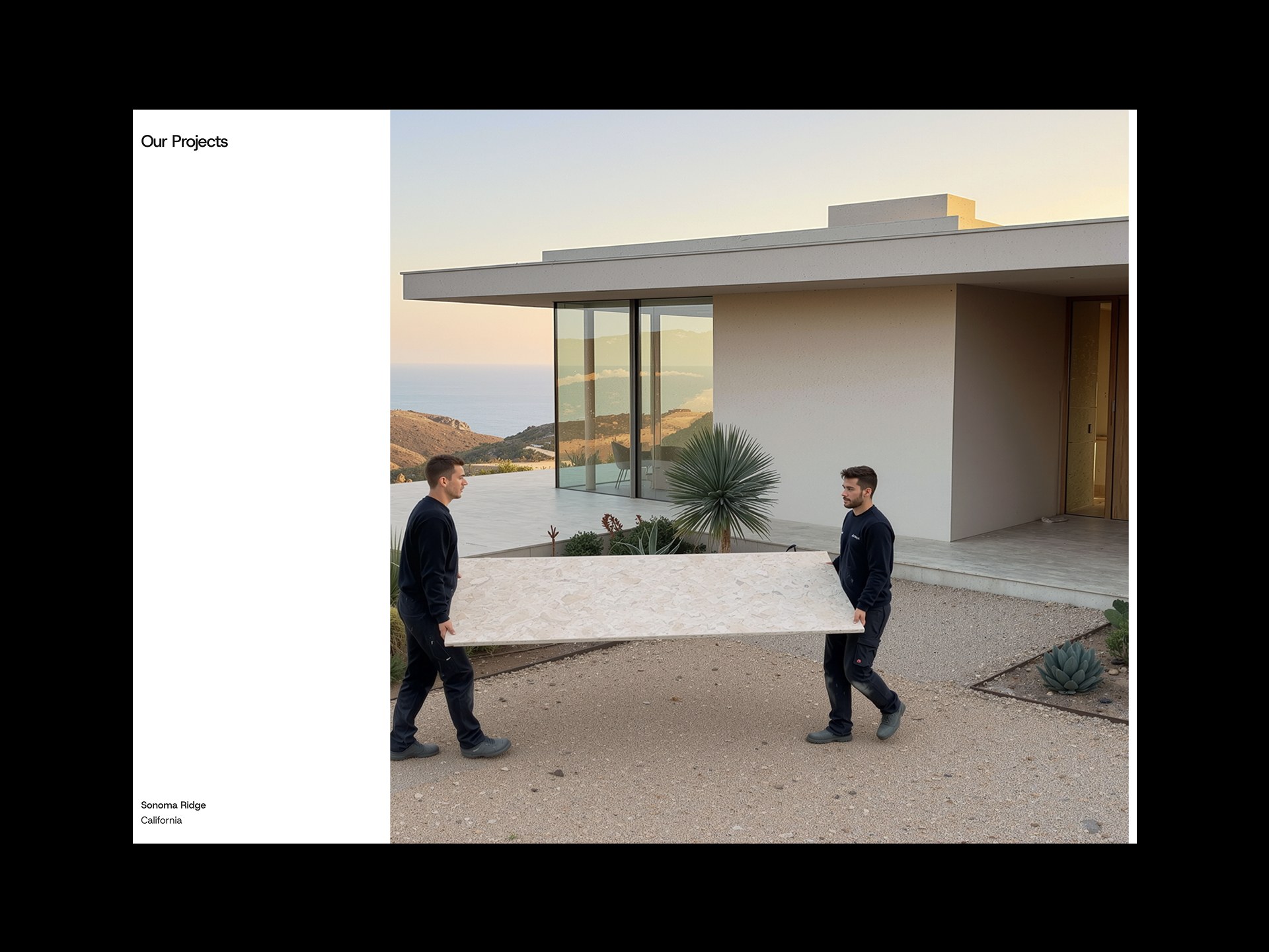 Lithos architecture Framer template page 5 thumbnail