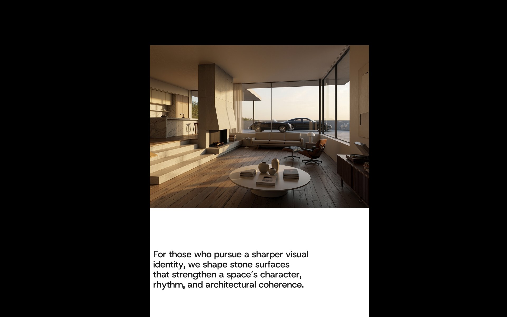 Lithos architecture Framer template preview