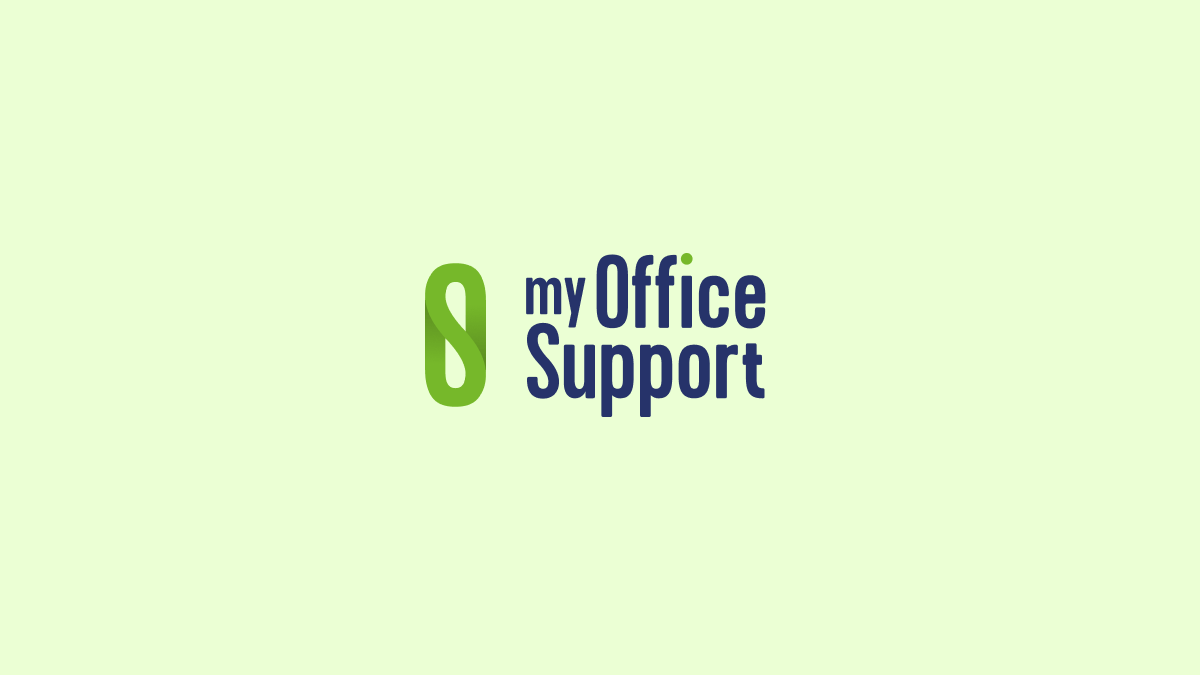 myOfficeSupport logo design