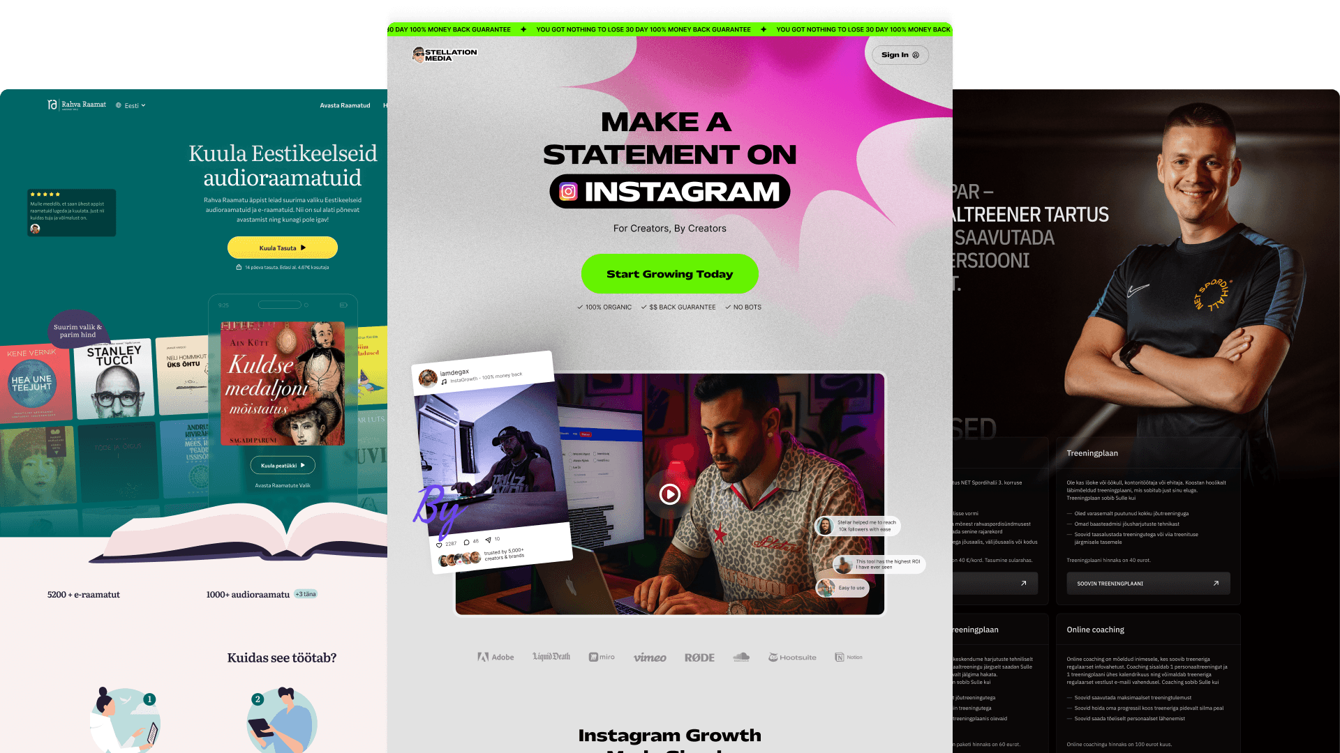 Conversion-focused website designs