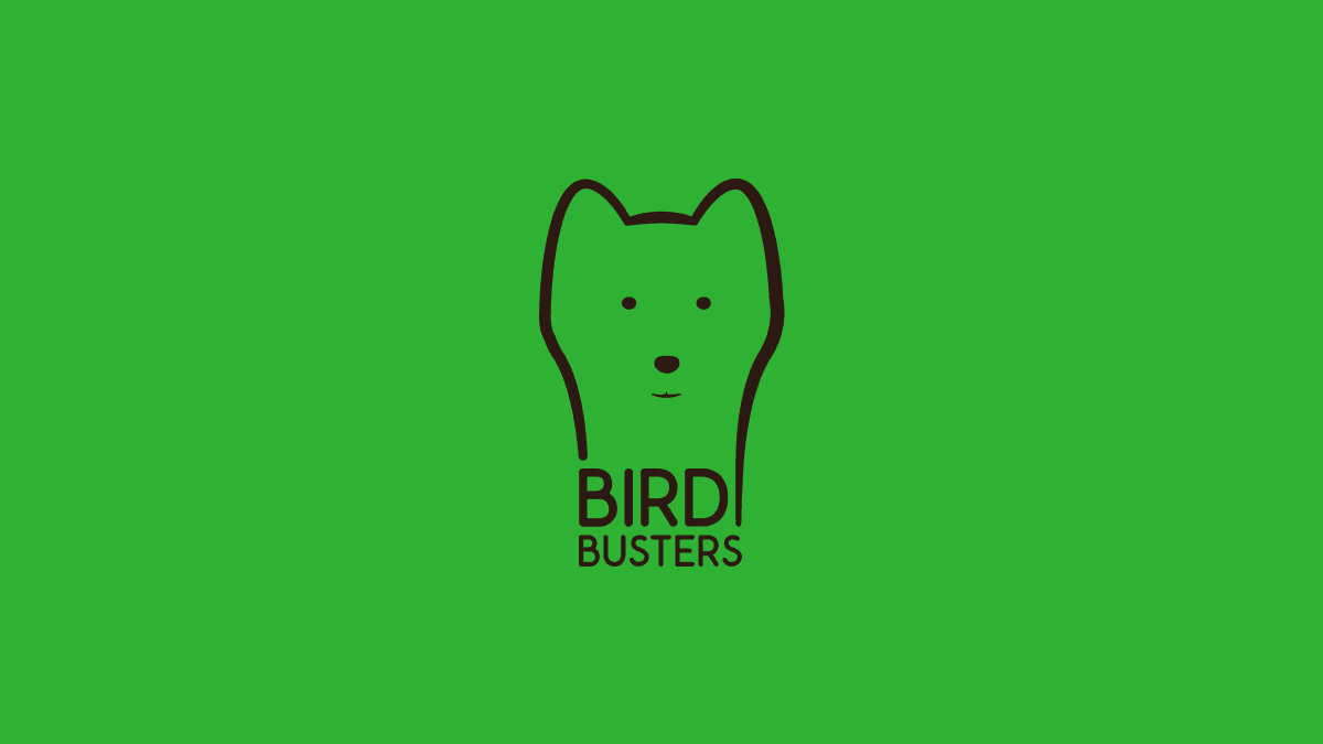 logo design Birdbusters e-commerce logo design