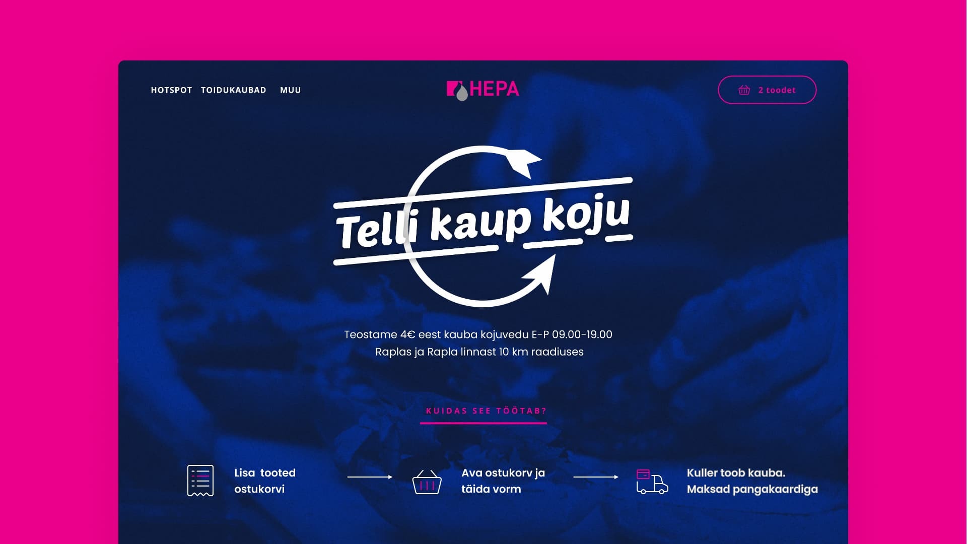 VueJs front-end for ecommerce shop