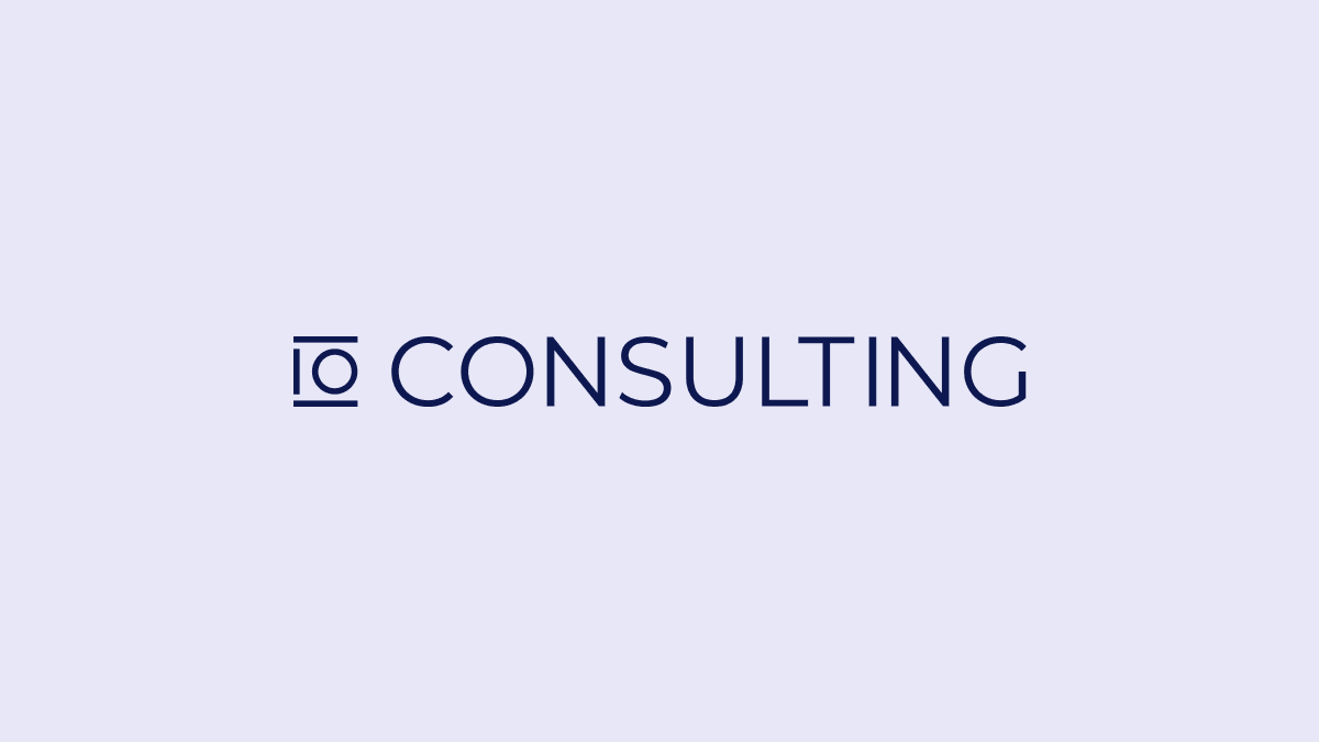 logo design IO Consulting logo design