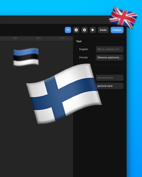 Mitmekeelne koduleht Frameris
