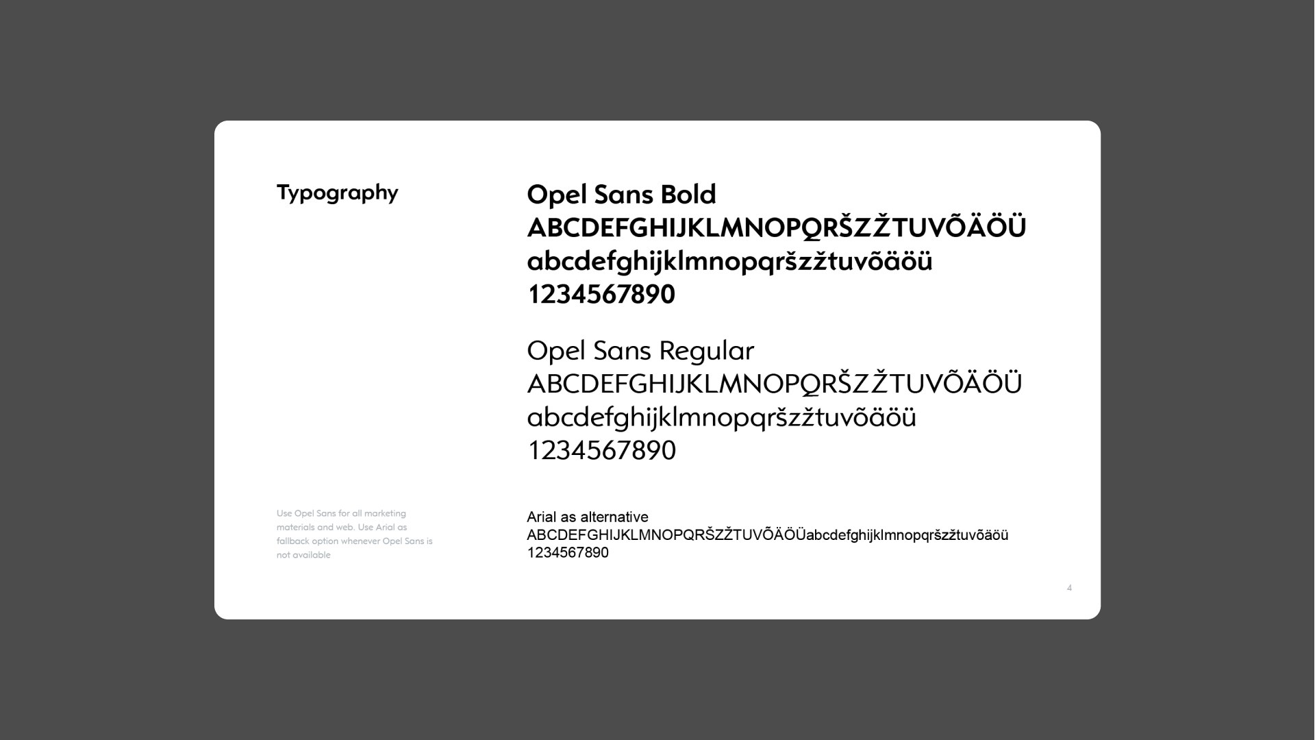 brandbook Brandbook typography