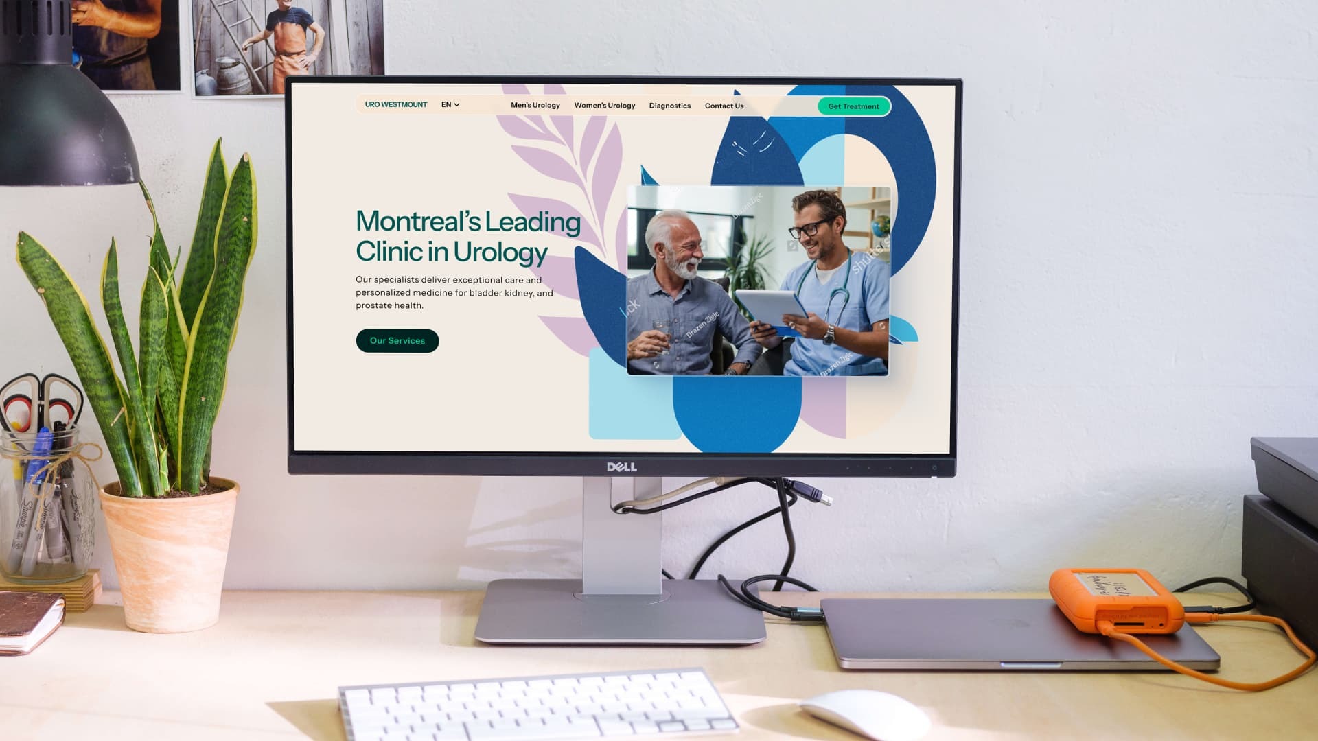 Clinic website design