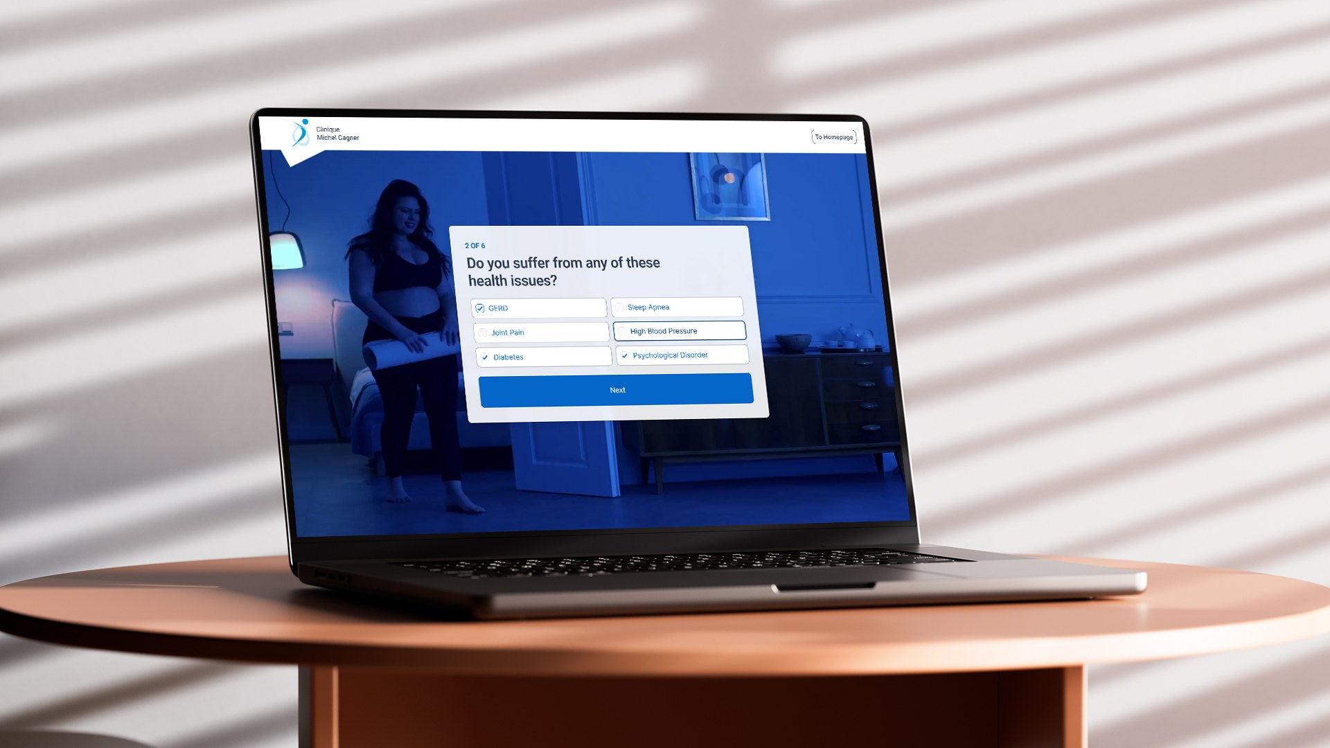 Website quiz and form design for a lead generation strategy