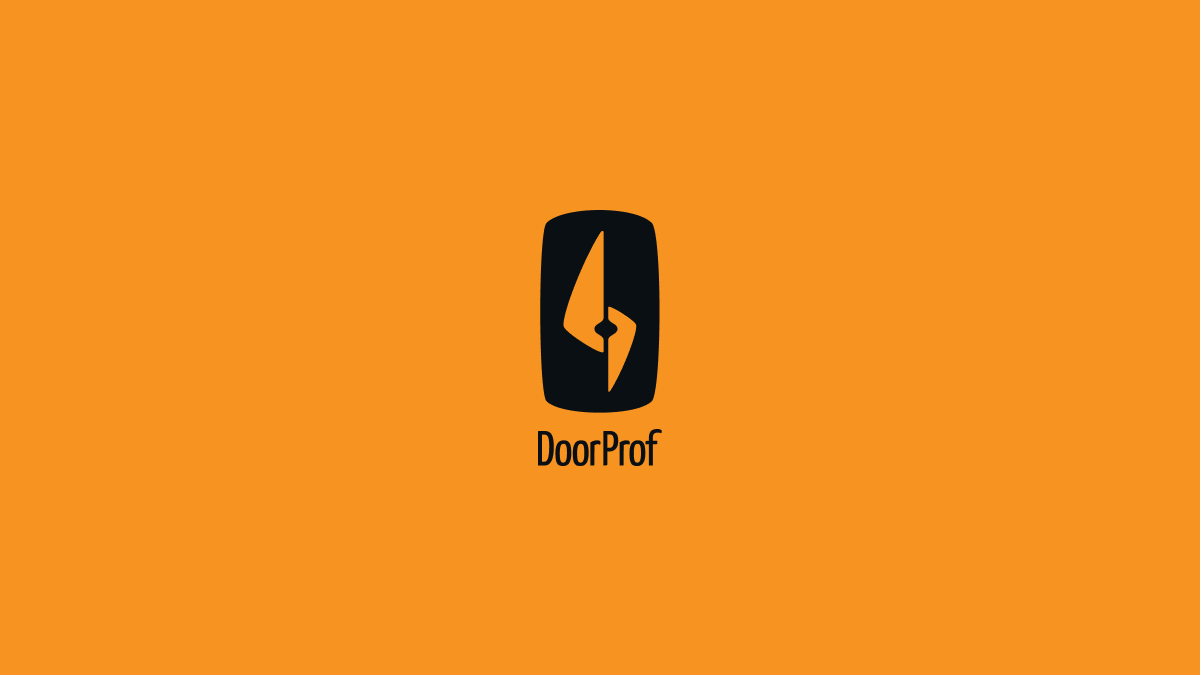 Doorprof logo design