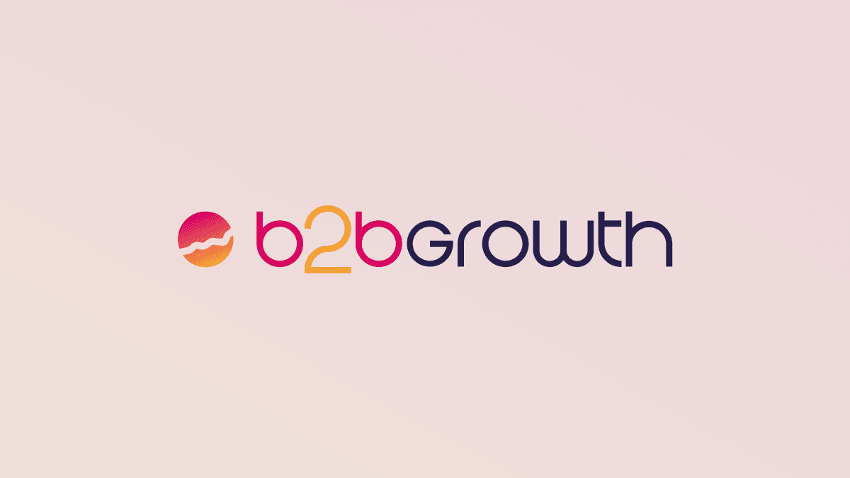 logo design B2BGrowth logo design